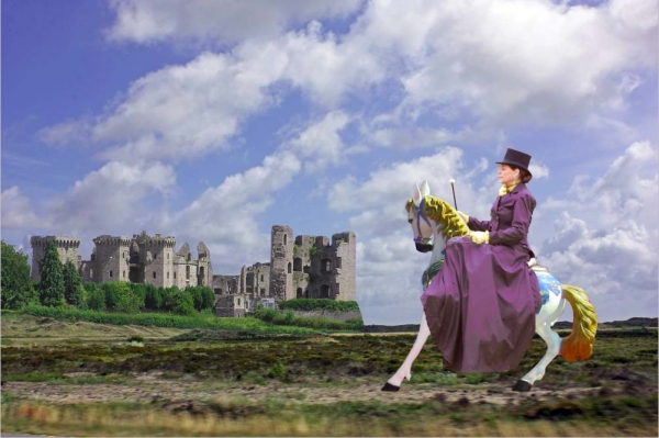 Creation of Lady style riding: Step 6